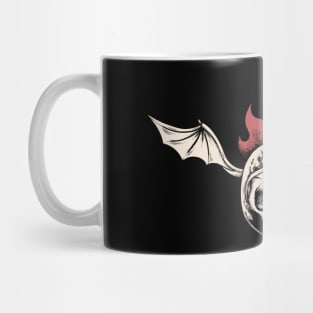 Skull Wing Helmet Mug